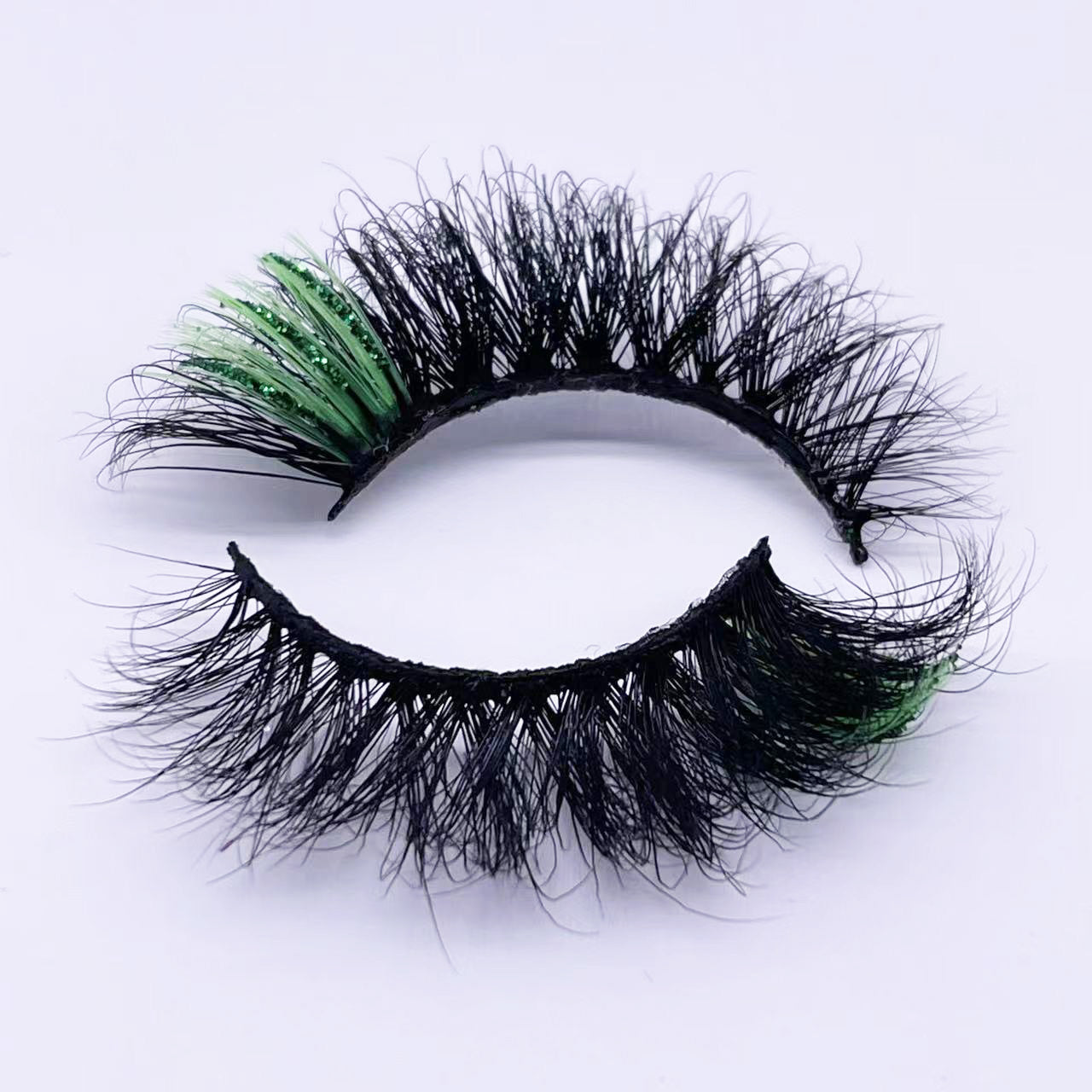 3D  mink glitter color lashes 8601-10CS