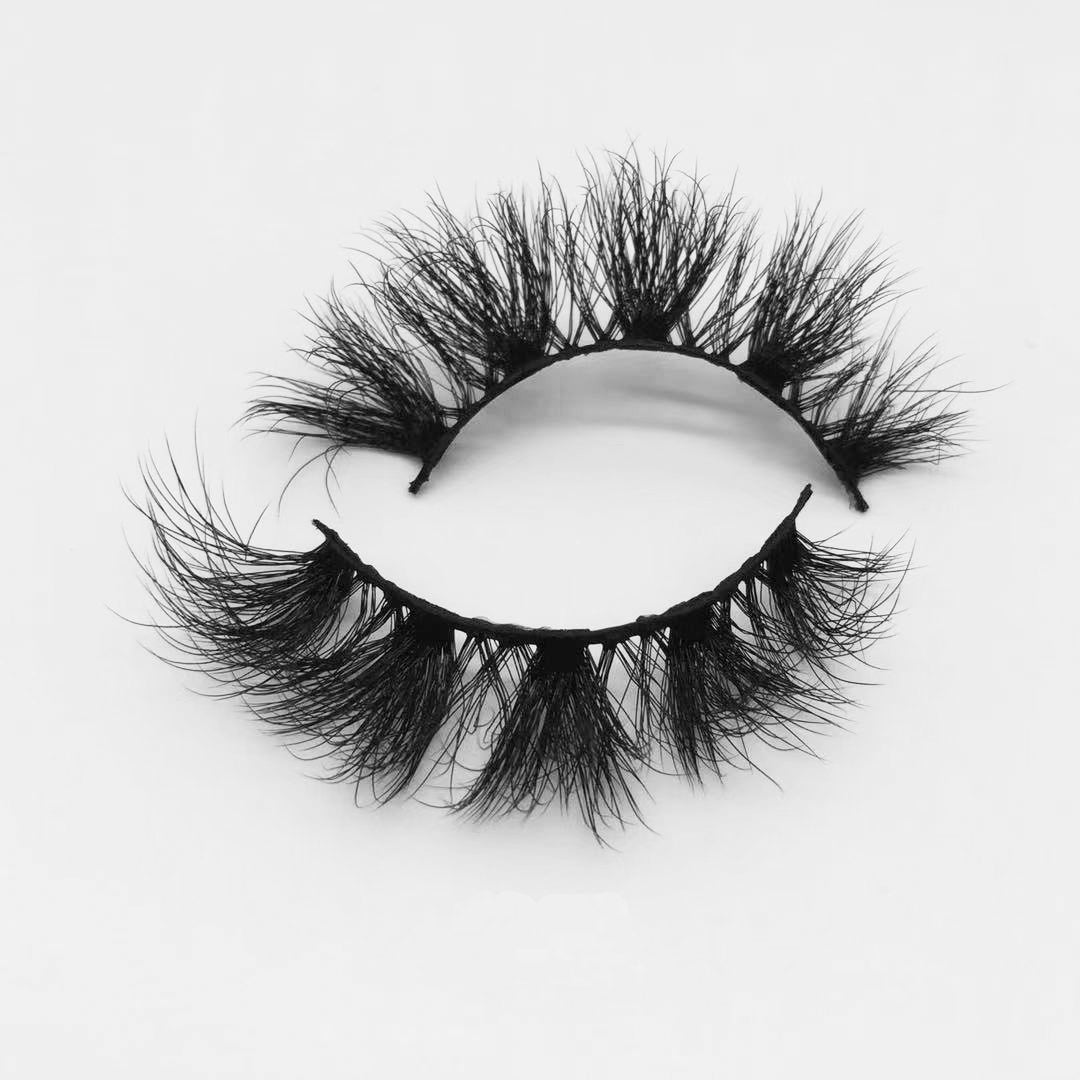 15mm faux mink nature lashes D57