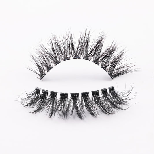 Clear faux mink lashes FM06