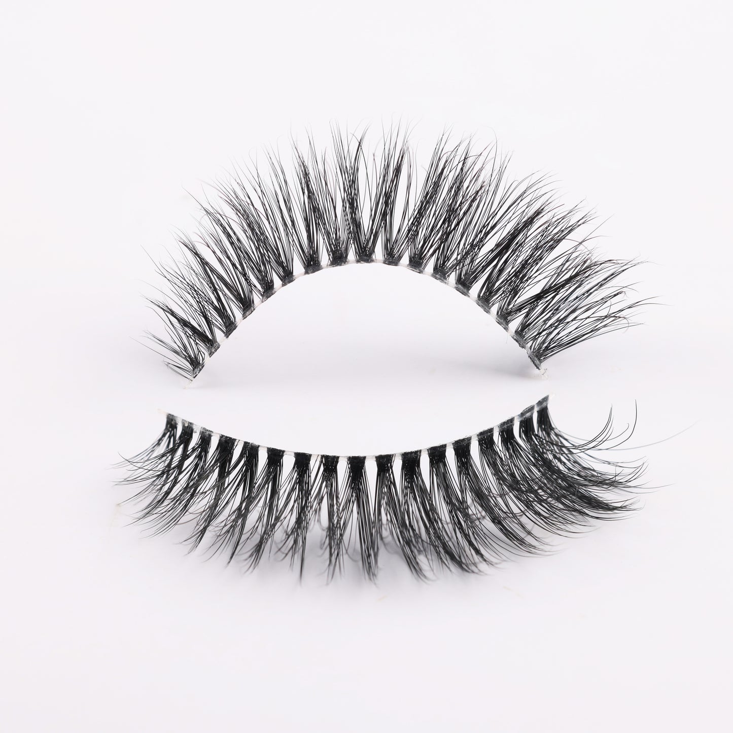 Clear faux mink lashes FM02