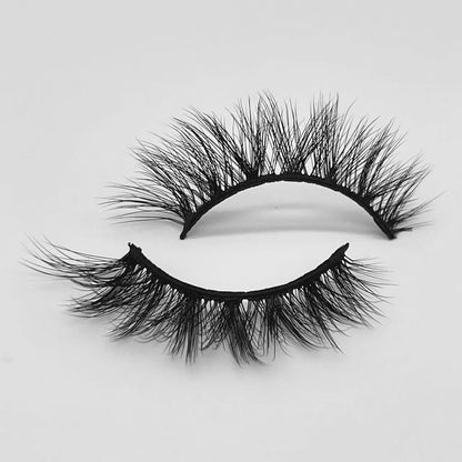 15mm faux mink nature lashes D616N