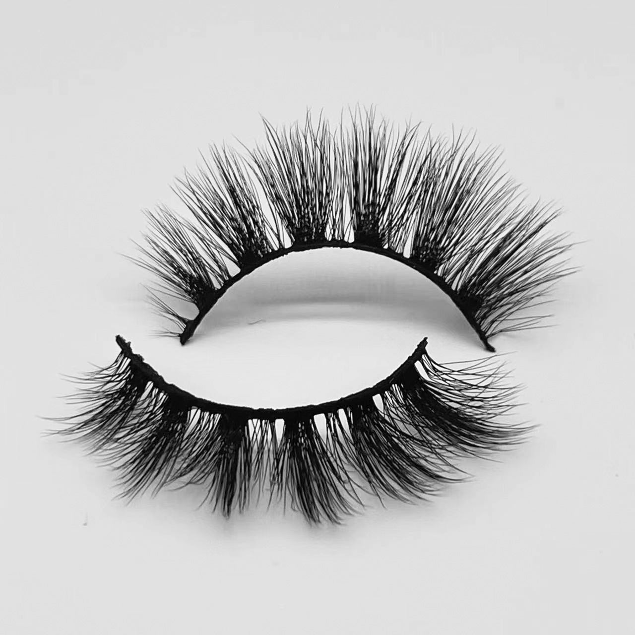 15mm faux mink nature lashes D614N