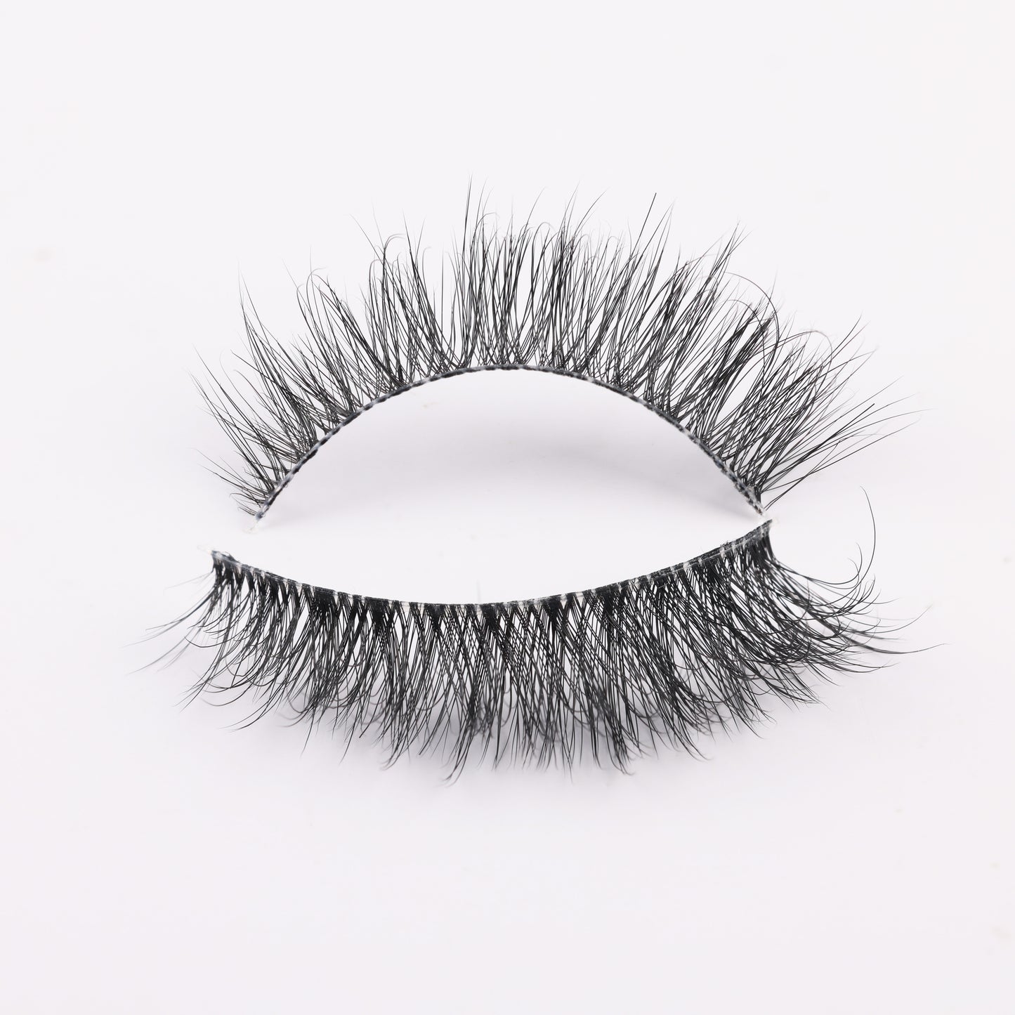 Clear faux mink lashes FM19