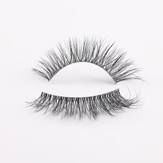 Clear faux mink lashes FM05