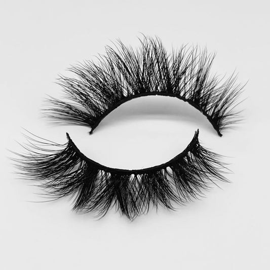 15mm faux mink nature lashes D610N