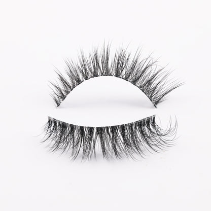 Clear faux mink lashes FM04