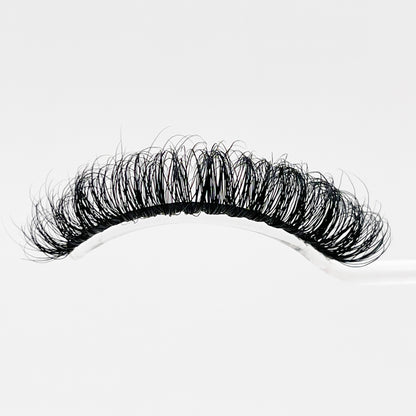 15mm fluffy mink lashes M006-F