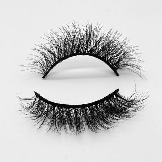 15mm faux mink nature lashes D102