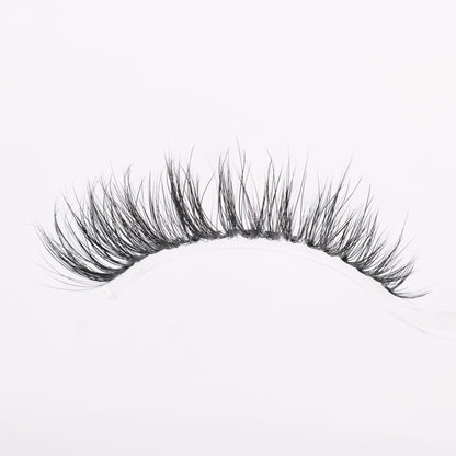 Clear faux mink lashes FM02