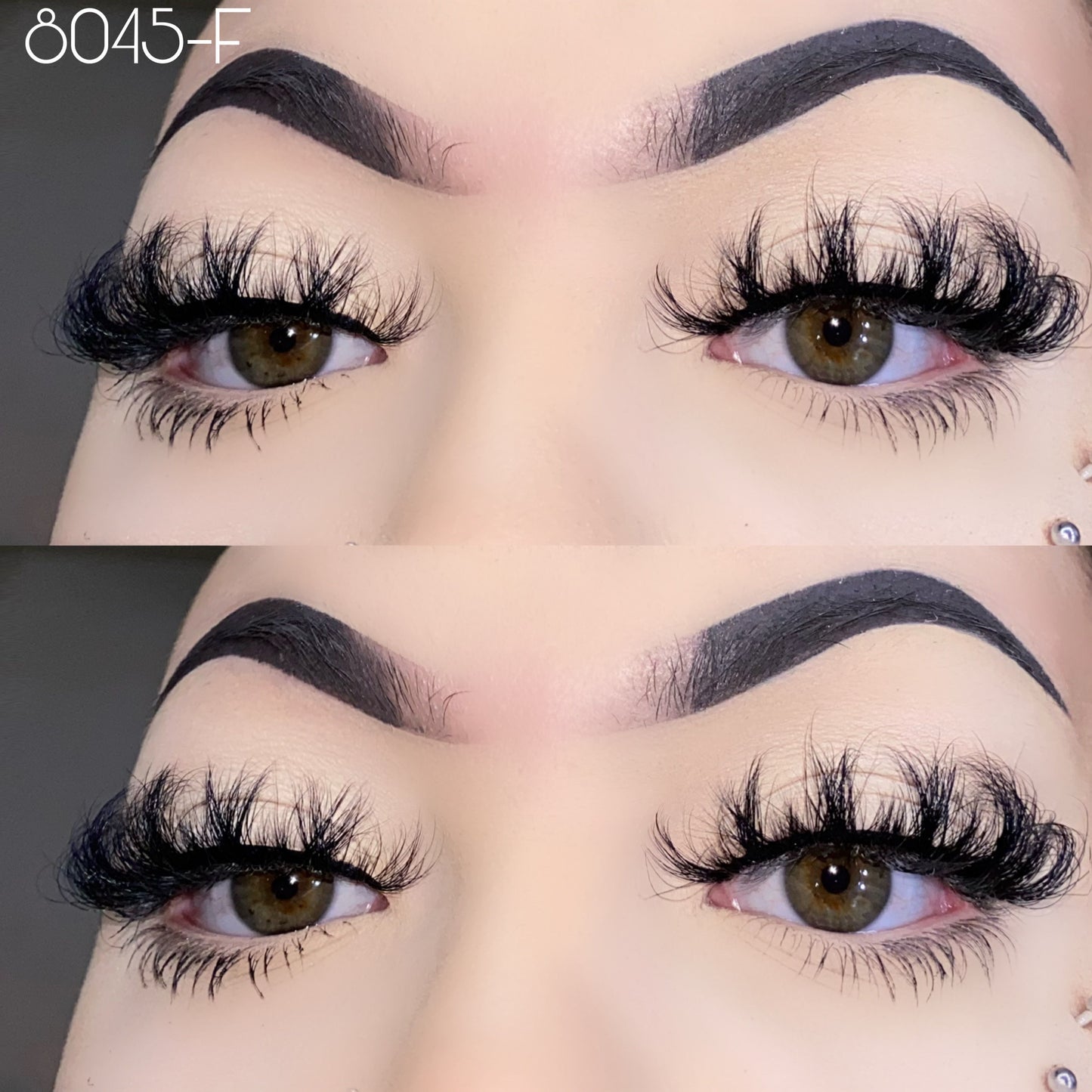 20mm fluffy mink lashes 8045-F