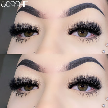 20mm fluffy mink lashes 8099-1F