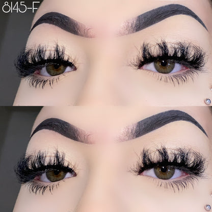 20mm fluffy mink lashes 8145-F