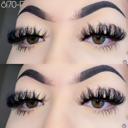 20mm fluffy mink lashes 8170-F