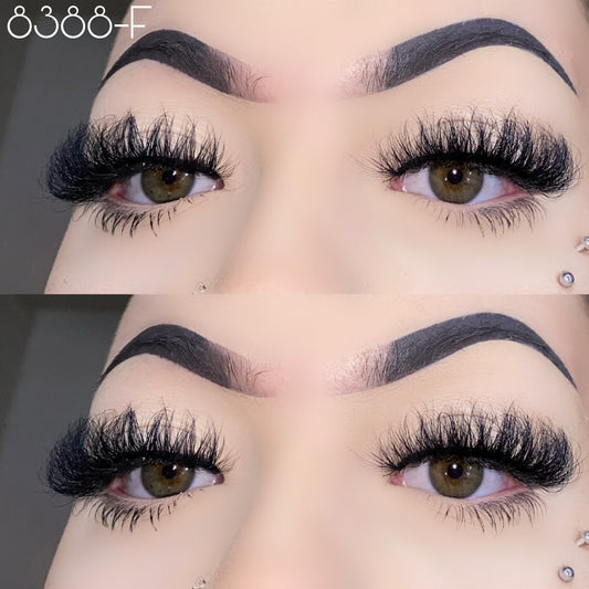 20mm fluffy mink lashes 8388-F