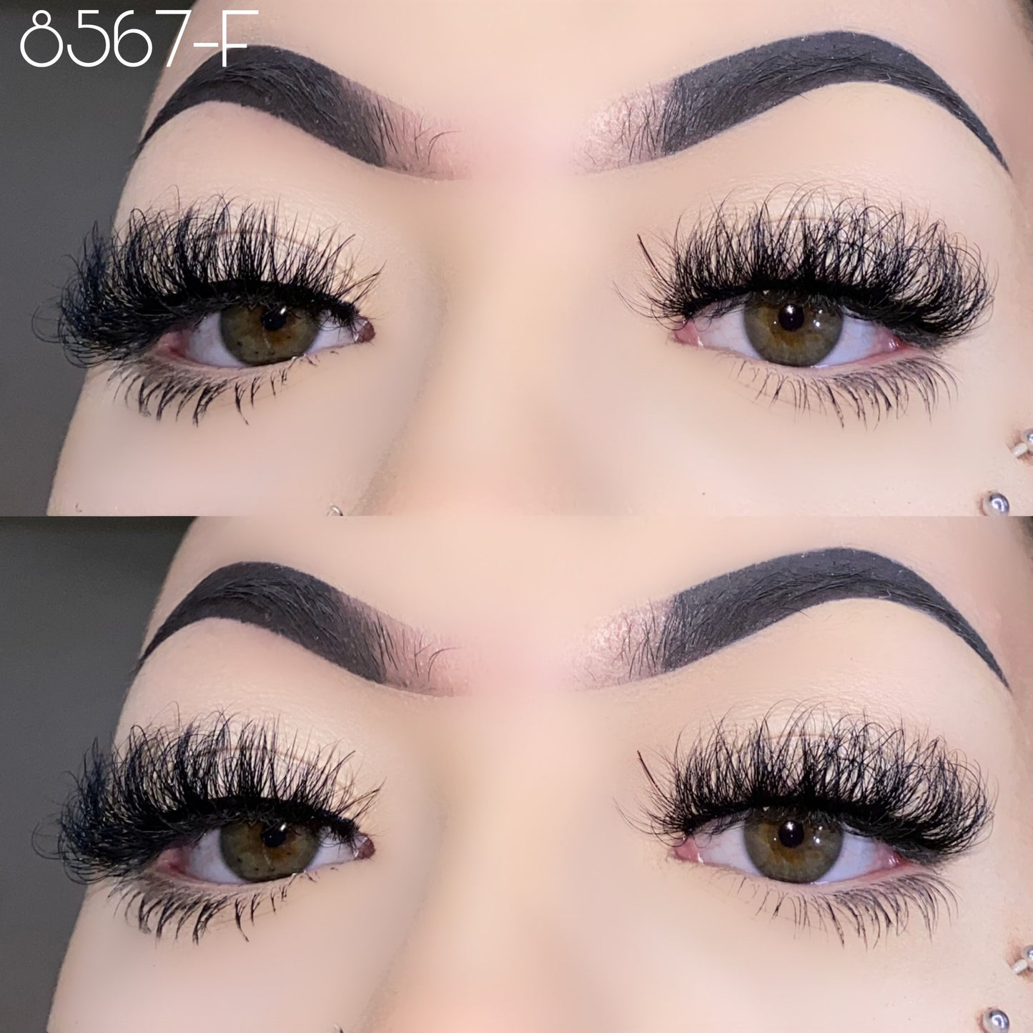 20mm fluffy mink lashes 8567-F