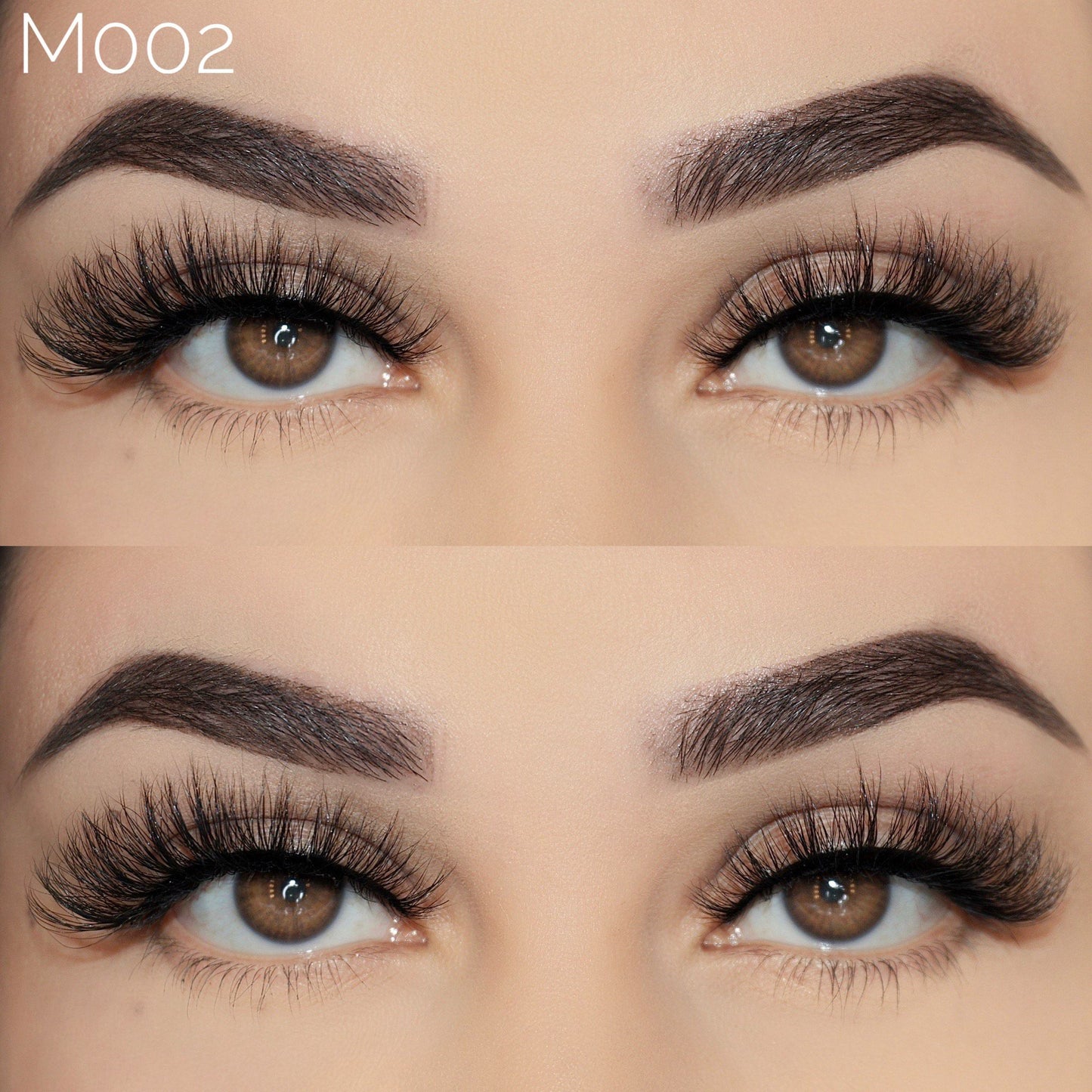 15mm mink lashes M002