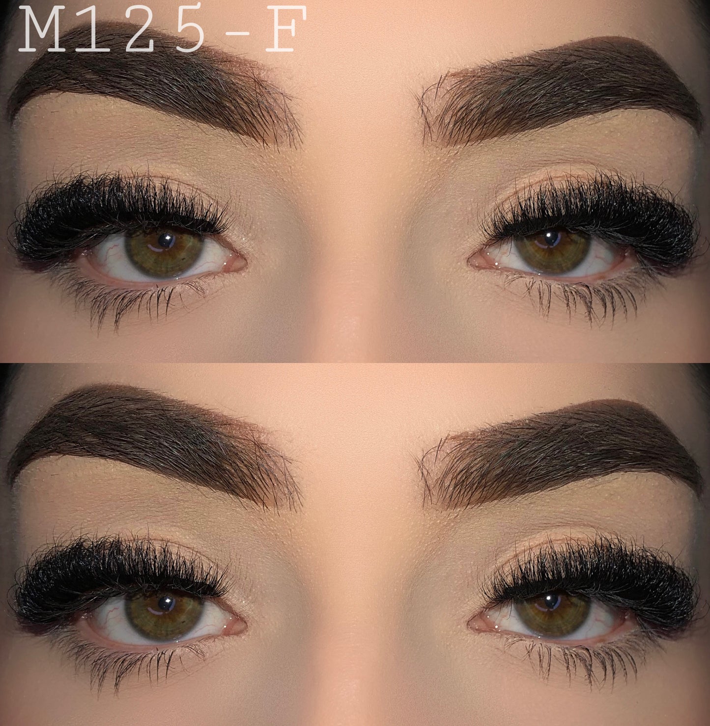 15mm fluffy mink lashes M125-F