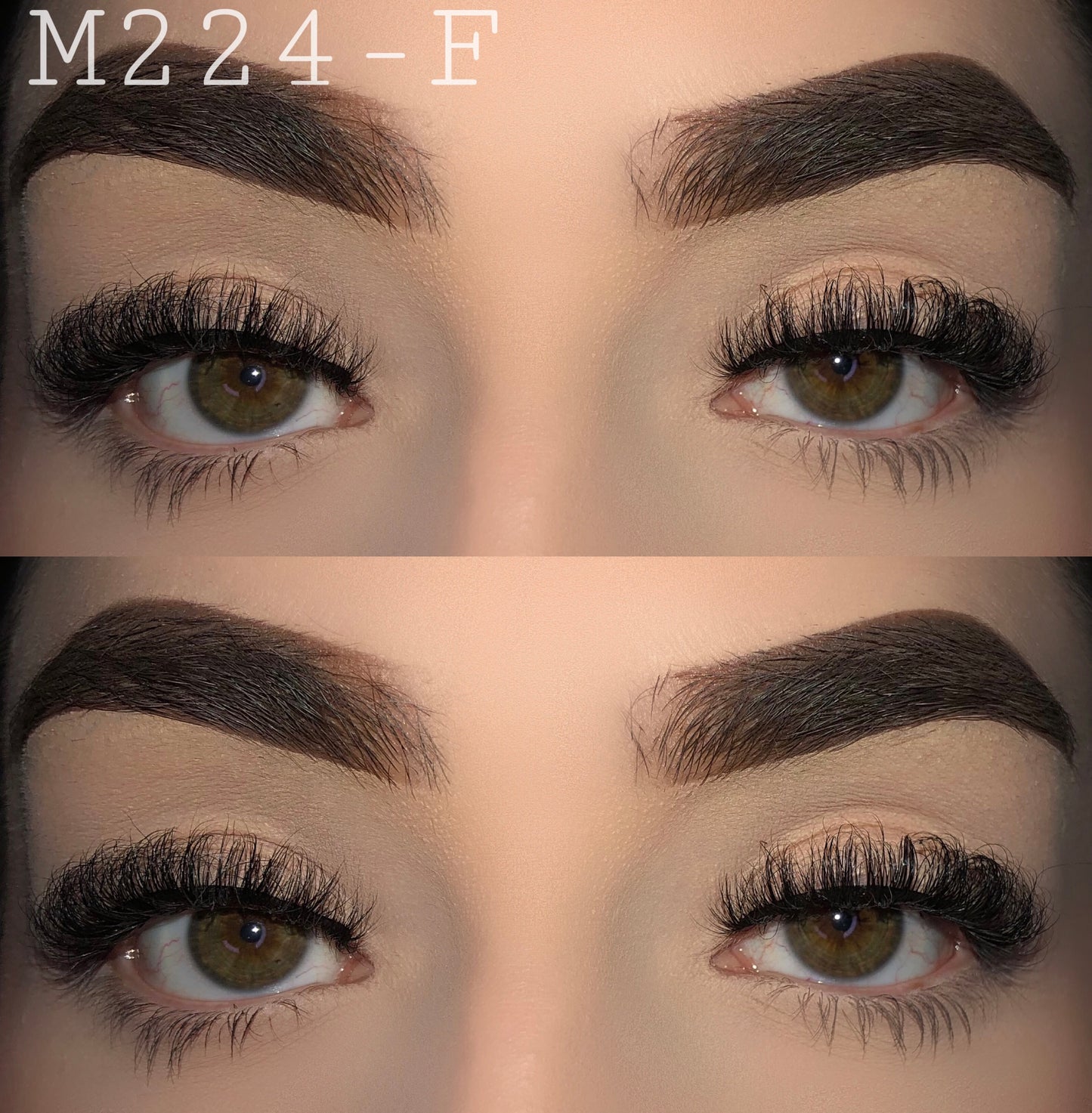 15mm fluffy mink lashes M224-F