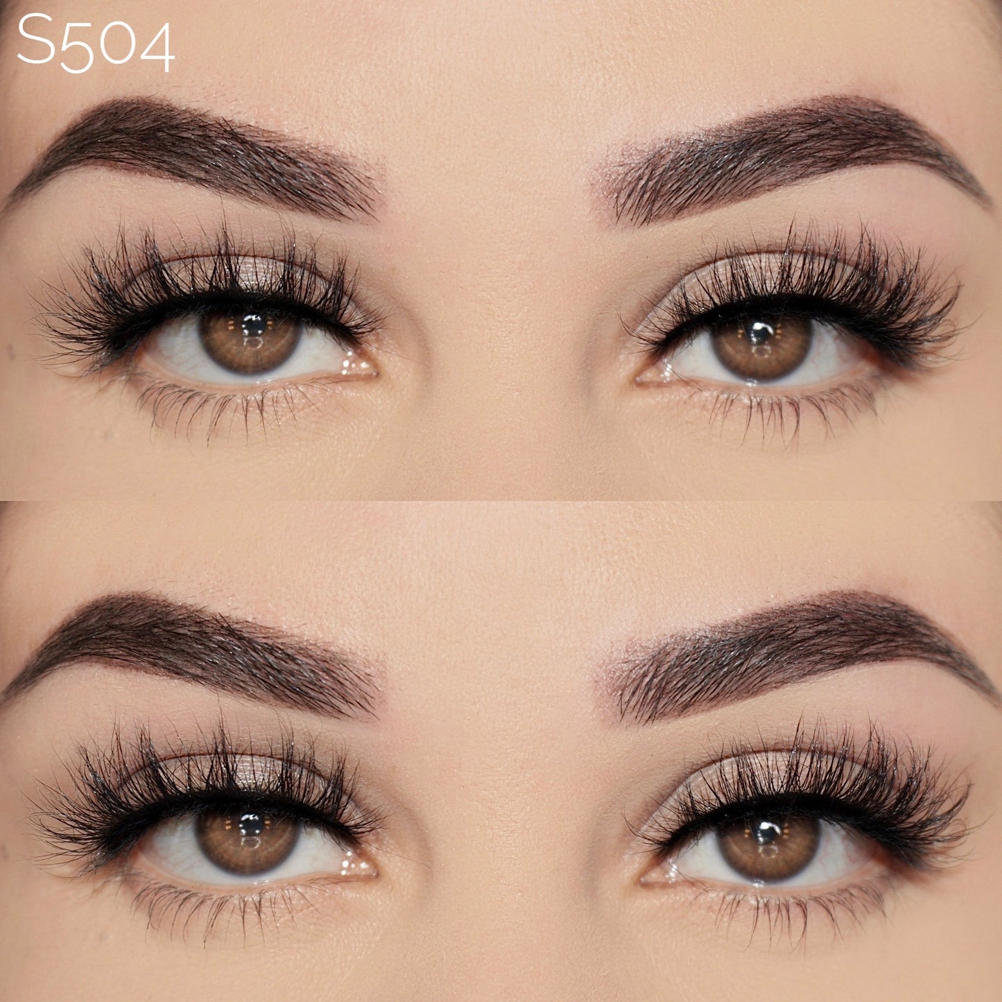 15mm mink lashes S504