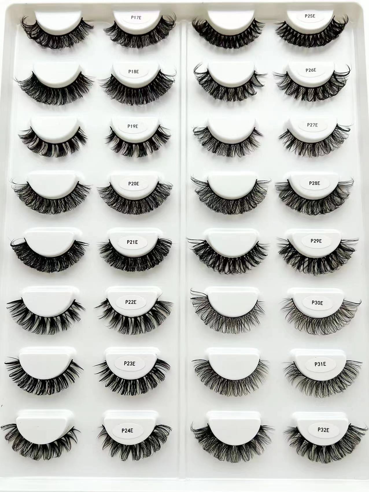 15mm Faux mink fluffy lash book