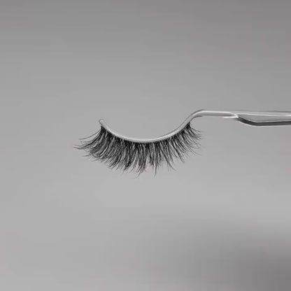 Clear faux mink lashes FM19