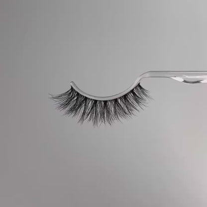 Clear faux mink lashes FM09