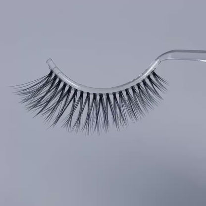 Clear faux mink lashes T107