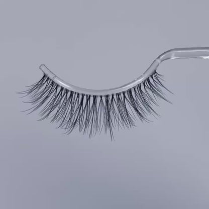 Clear faux mink lashes T109