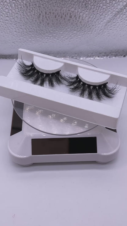 20mm faux mink nature lashes B8170-20