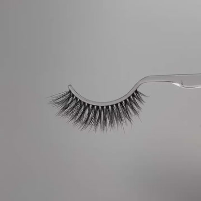 Clear faux mink lashes FM02