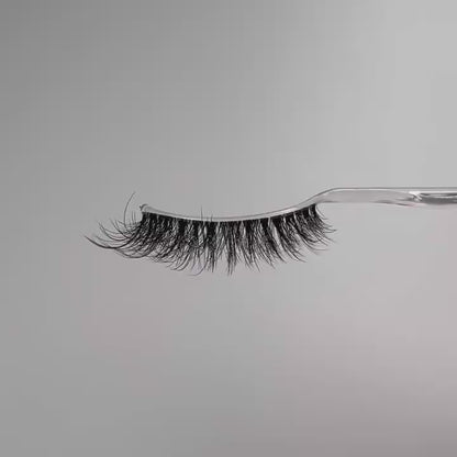 Clear faux mink lashes FM04