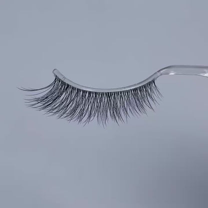 Clear faux mink lashes T104