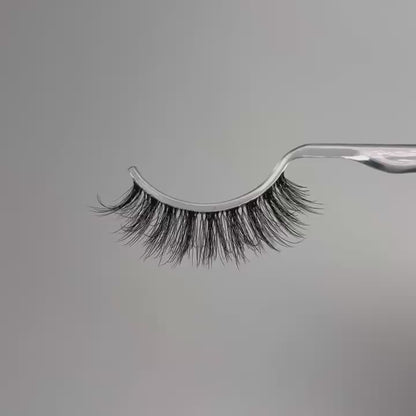 Clear faux mink lashes FM07