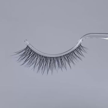 Clear faux mink lashes T106