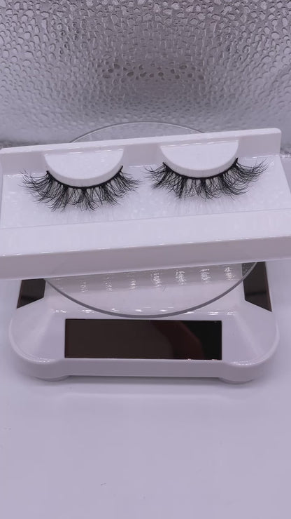 15mm faux mink nature lashes DH08