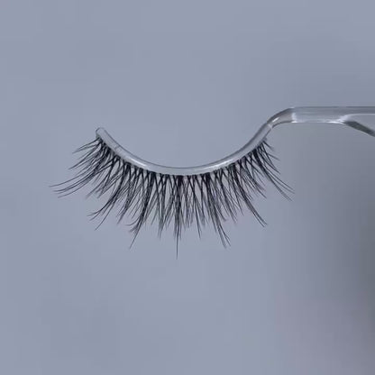 Clear faux mink lashes T118