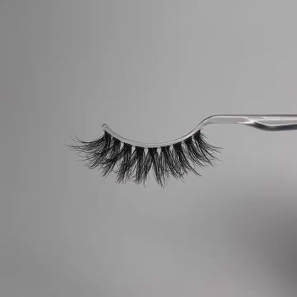 Clear faux mink lashes FM06