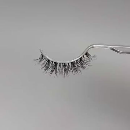 Clear faux mink lashes FM18