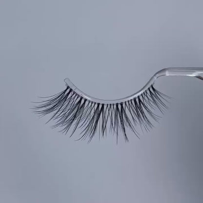 Clear faux mink lashes T112