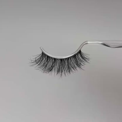 Clear faux mink lashes FM11