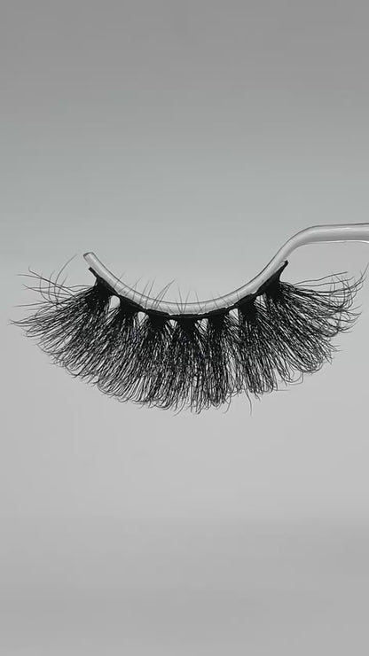 25mm faux mink fluffy lashes B70A-25F