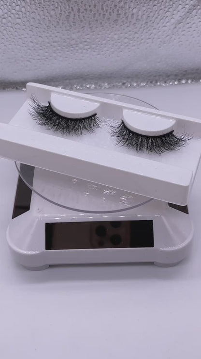 15mm faux mink nature lashes D102