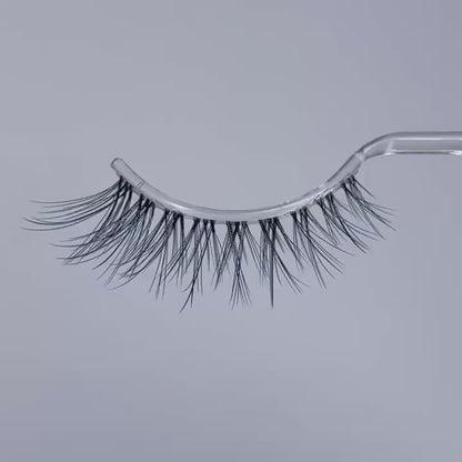 Clear faux mink lashes T105