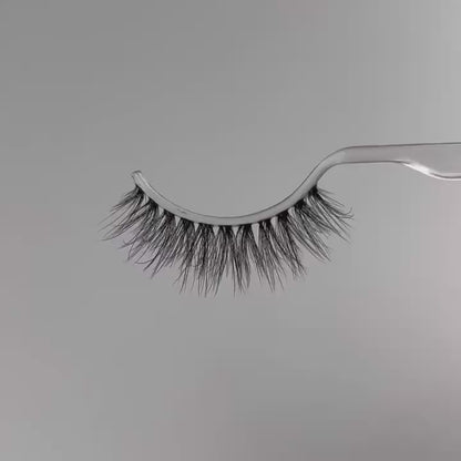 Clear faux mink lashes FM03