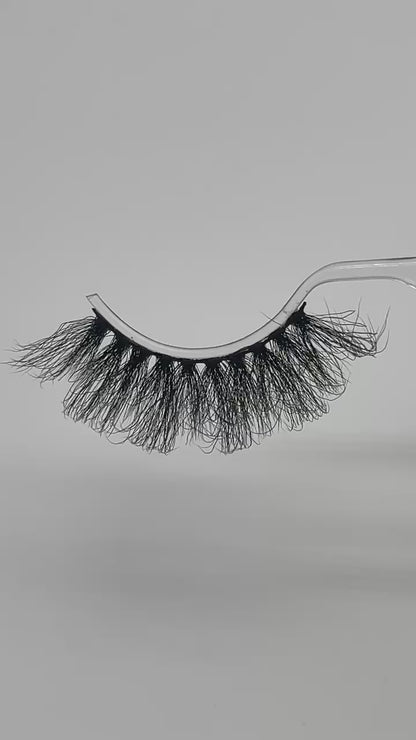 25mm faux mink fluffy lashes B45A-25F