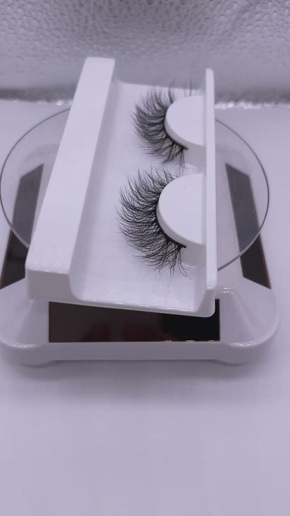 15mm faux mink nature lashes D252