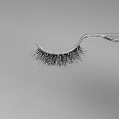 Clear faux mink lashes FM15