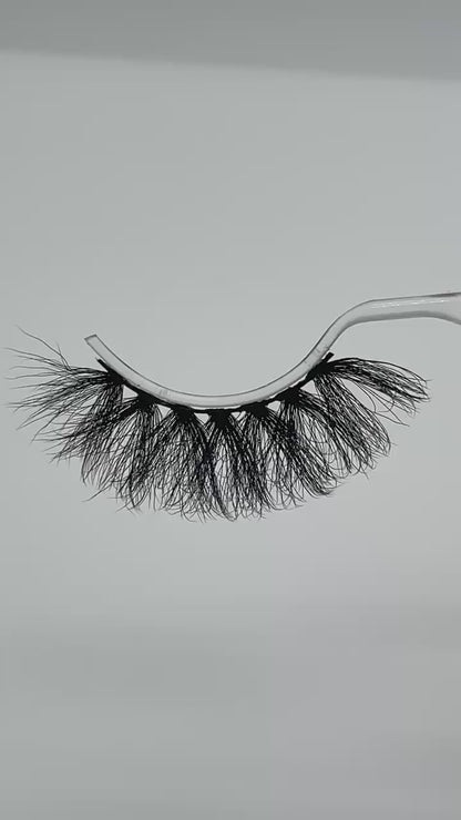 20mm faux mink fluffy lashes B8170-20F