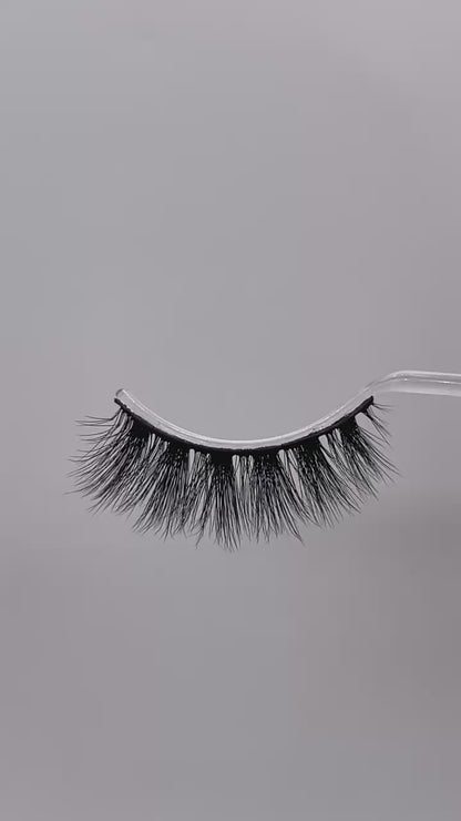 15mm faux mink nature lashes D614N