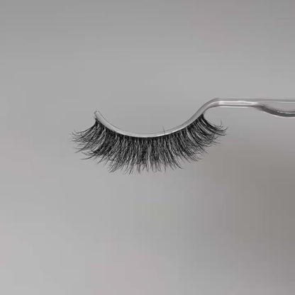 Clear faux mink lashes FM12